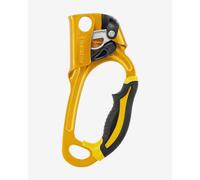 PETZL Unisex Steigklemmen Ascension sporting goods, Black Yellow, One Size UK