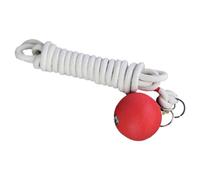 Rope Dart Trainer, Rubber Practice Hammer, 137.8in Authentic Martial Arts Equipment, Compact Soft Safe Design, Muscle-Building Tool for Traditional Chinese Training Use