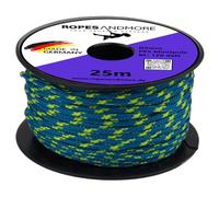 Rope Diameter 2 mm, 3 mm Sailing Line for Trim Rigging Regatta Rope Mini Spool, 17 m, 25 m (Blue, Diameter 2 mm - 25 m)