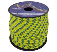 Rope Diameter 2 mm, 3 mm Sailing Line for Trim Rigging Regatta Rope Mini Spool, 17 m, 25 m (Yellow, Diameter 3 mm - 17 m)