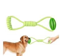 Rope Dog Toy Ball - Cuerda Dê Cotton + 35.5 x 12 x 5 cm | Ball with Rope Give a Dog Toy with Aggressive Chewers, Interactive, Tug, Play, Training,
