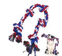 Rope Dog Toy, Teeth Cleaning Puppy Toy, Chew Rope for Large and Medium Dogs, Strong Chewer, Boredom Relief, Outdoor Play
