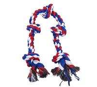 Rope Dog Toy - Teeth Cleaning Puppy Toy - Rope Chew Toy for Large and Medium Hard Chewers - Training Game Indoor Outdoor
