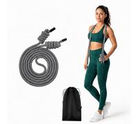 Rope Flow Rope 2.8m - Heavy Jump Rope for Boxing & HIIT (Black)