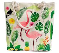 Rope Handle Bag Flamingo & More