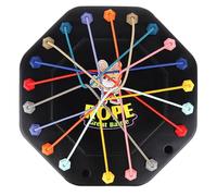 Rope Knot Puzzle - PVC 22.5x22.5cm | Rope Untangling Puzzle | Brain Teaser Toy | Fine Motor Skills Game Interactive Strategic Knot Untying Toy, Board Games For Family Gathering, Birthday Gift