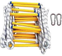 Rope Ladder Emergency Fire Escape Nylon, With Hook, Flame Retardant, Adults From Windows And Balcony(3 M)