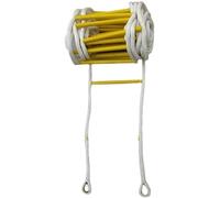 Rope Ladder,Emergency Fire Ladder Fireproof Ladder3 Meters-20M Resistant Safety Escape Ladder/25M82Ft (6M/20Ft)