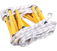 Rope Ladder, Fire Escape Ladders Fire Fighting Soft Ladders Escape Rope Ladders Anti-Slip Self-Rescue Training Outdoor Climbing High Altitude Down The Shaft Work Rescue Ladders