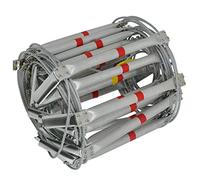 Rope ladders, Escape Ladder,Emergency Fire Portable Loft Rescue, Antislip Climbing Folding Ladder/39Ft/12M