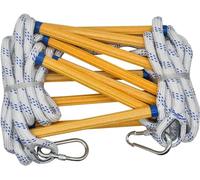 Rope ladders, Safety Balcony Fire Escape Rope Ladder with Hooks - Reusable Emergency Multi-use Easy to Use(18m/59.1ft)