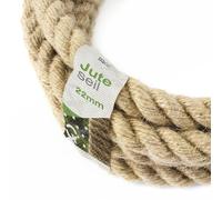 Rope made of natural jute shaft wire and washers connection.
