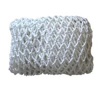 Rope Net, Outdoor Decor Rope Net Anti Fall Netting Knotless Fence Protective Netting for Balcony, Stairs, Fence, Garden, Protection, Indoor(1x1m/3.28x3.28ft)