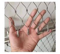 Rope Netting - 304 Climbing Mesh for Plants Garden Balcony & Window Protect High Altitude Anti-Fall Safe Net Indoor/Outdoor Use (Size: H0.8xL10m/H2.6)