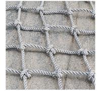 Rope Netting Climbing Anti-Wear Nylon Climbing Adults Climb Net Adult Rock Playground Tree Net Outdoor Nets For Mesh Indoor Woven Rope Outdoor Net Decking(12mm*12cm,1X1m/3.3X3.3ft)