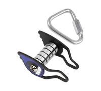 Rope Pulley System | 250lb Outdoor Trolley with Carabiner | Slider Pulleys - for Obstacle Course Climbing Adventure Playground Lawn Park Outdoor Kids Boys Girls