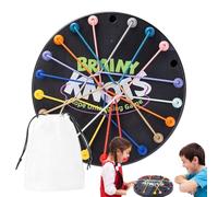 Rope Puzzle Game - 10.24 Inch Board | ABS Material - Multi Grade Difficulty Untying Challenge Encouraging Logical Thinking Family Interaction Educational Entertainment Friends Kids Adults