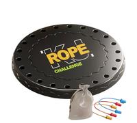 Rope Puzzle Strategy Game - Untie The Rope Challenge With 10 Colorful Strings | Logical Thinking,Hand-Eye Coordination | Parent-Child Interactive Board Game Portable Design, Great For Kids,Family