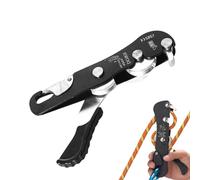 Rope Rescue Belay Device - Self Braking Descender,long Lasting, Hand Operated Safety Tool | Practical Climbing Accessory Designed Arborist Rappelling Mountaineering Adventure Outdoor Use