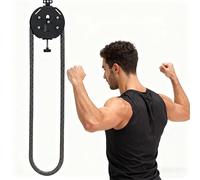Rope Resistance Trainer Machine, Portable Cable Pulley System, Adjustable Up to 30kg Force, Lightweight 7.6kg, Perfect for Rehabilitation and Commercial Gyms