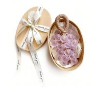 Rope-shaped grape soap, a whole bunch of crystal grape handmade soap, a decorative fragrance for hand washing and freshening the air.
