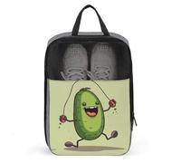 Rope Skipping Fruit Shoe Bag Waterproof & Breathable Shoe Pouch for Travel, Portable Carry Case for Sports Sneakers, Gym, Vacation