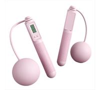 Rope Skipping Smart Counting Indoor Fitness Fat Loss Exercise Pink