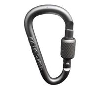 Rope Tensioner Rope Turnbuckle - Aluminum Alloy Guyline Turnbuckle | Outdoor D Carabiner Types, Screw Lock D-Ring Carabiner Clip, Paracord Turnbuckle With Ani