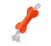 Rope Toy for Dogs, Bone Shaped Puppies Teeth Cleaning Toy, Interactive Chew Toy, Pull Rope Made of Cotton for Small, Large, Medium Dogs, Strong Chewers, Puppies, Indoor and Outdoor