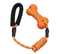 Rope Toys For Dogs, With Interactive Bone Design, 14.5x7x4.7cm, Heavy Duty Dog Rope Toy, Chew Training Aid, Enrichment Play Supply, For Small Medium Large Breed Aggressive