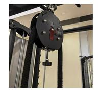 Rope Trainer Machine, Adjustable Resistance Pulley System, 30kg Max Resistance, Portable Rope Puller for Full Body Workout at Home