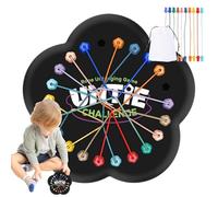 Rope Untangling Game - Twisted Tangler Board, Interactive Sorting, Fine Motor Skill Toy, Educational Lacing | Fun Cognitive Activity For Boys Girls Children Development Playtime Learning