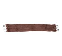 Stübben Cord girth with stainless steel roller buckles - brown - 40"·100cm