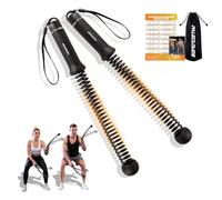 Ropeless Battle Rope, Weighted Cordless Battle Ropes with Training Poster