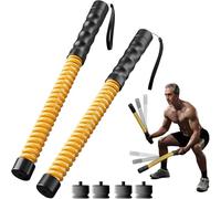Ropeless Battle Rope with Adjustable Weights,Portable Silent Home Workout Equipment for Full Body Toning, Fat Burning & Cardio, Strength Training Gym Equipment for Arms, Core, Butt