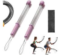 Ropeless Battle Ropes, 2026 New Adjustable Cordless Weighted Training Ropes for Home Gym, 3 lbs Heavy Duty Portable Battle Rope for Sculpting, Cardio & Fat Burn, HIIT for Men & Women (Purple)