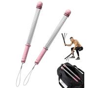 Ropeless Battle Ropes, Adjustable Weight Battle Ropes For Home Workout, Silent and Portable, For Full Body Toning For Arms, Core, Butt (Pink)