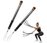 Ropeless Battle Ropes, Battle Ropes for Home Workout, Air Ropess Ropeless Battles Ropess, Silent & Portable, with Adjustable Weights, Strength Training Gym Equipment for Arms Core Butt (A)