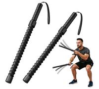 Ropeless Battle Ropes for Exercise Workout, Cordless Jump Rope, Portable Workout for Home Gym, Exercise Battle Ropes for HIIT Workouts, Low-Impact Cardio Training (2 Ropes)