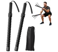 Ropeless Battle Ropes for Exercise Workout Rope, Weighted Battle Rope, Portable Workout Ropes for Home Gym, Exercise Battle Ropes for HIIT Workouts, Low-Impact Cardio Training (2 Ropes with Bag)