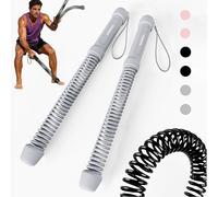 Ropeless Battle Ropes for Home Gym-Portable Cordless Training Rope Fitness Equipment for Men & Women,Weighted Workout Ropes for HIIT,Versatile Exercise Equipment for Home and Travel Exercise(Grey)