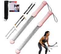 Ropeless Battle Ropes for Home Workout, Weighted Adjustable Portable Cordless Battle Ropes, Quiet Training Rope Fitness Equipment For Women&Men, Body Toning, Strength Building, Hiit for Arms,Core (4)