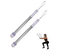 Ropeless Battle Ropes，Portable Workout Rope for Strength Building, HIIT and Low-Impact Aerobic Training for Men & Women (Purple)