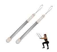 Ropeless Battle Ropes，Portable Workout Rope for Strength Building, HIIT and Low-Impact Aerobic Training for Men & Women (Pink)