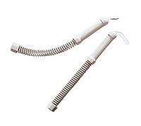 Ropeless Weighted Battle Ropes 2Pcs Cordless Battle Ropes Heavy Duty Power Training System Arm Strength Equipment For Full Body Home Gym Workout Unisex(WHITE)