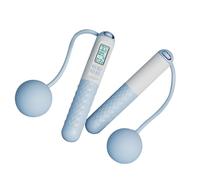 ropelesss Jumps, Fitness Jump, Thermoplastic Cordless Skipping,Digital Counting Jumps Rope, Jumping Counter - Cordless Skipping Ropes For Gym, Exercise Boxing beach body Training Fitness