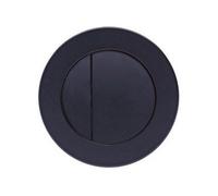 Roper Rhodes Round Dual Flush Plate Button Matt Black For Tr9001 Tr9002 Tr9009