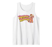 Roper Romp Funny Three's Company Flexing Helen Roper Vintage Tank Top