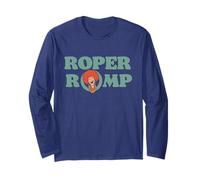 Roper Romp Mrs Roper Three's Company Typography 80s Long Sleeve T-Shirt