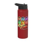 Roper Romp Pop Art Mrs. Roper Three's Company Retro Stainless Steel Insulated Water Bottle